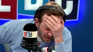 James O'Brien was left with his head in his hands