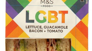 M&S Has launched the controversial snack for Pride.