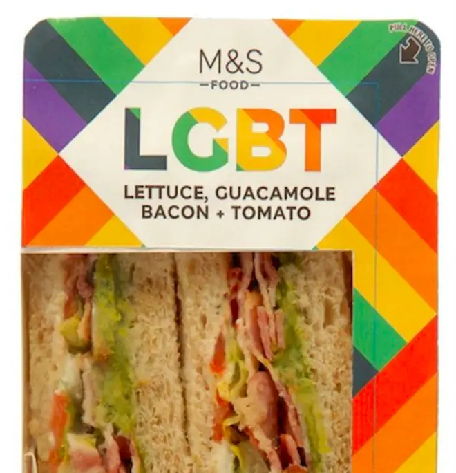 M&S has launched the controversial snack for Pride.