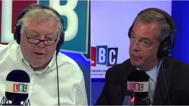 Nick Ferrari and Nigel Farage