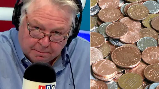 Nick Ferrari thinks the idea to drop pennies is a PR disaster