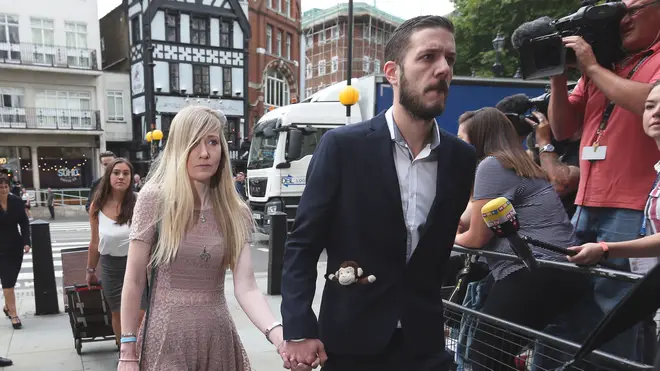 Charlie Gard's parents stormed out of the High Court on Thursday