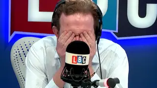 James O'Brien labelled Cathy "crackers"