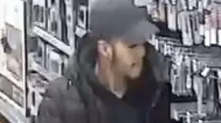 Police want to speak to this man in connection with the attack.