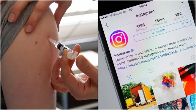 Instagram has already banned several hashtags which contain obvious false information about vaccines.