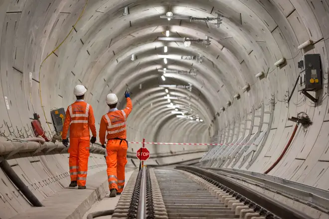 Technicians have been hired, but are just practicing because of the Crossrail delay