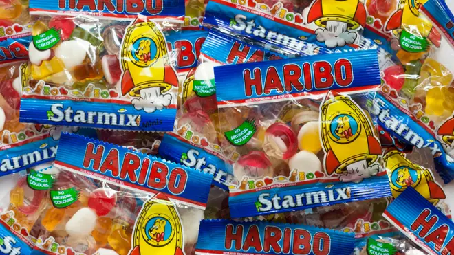 He was rewarded with only six bags of Haribos.