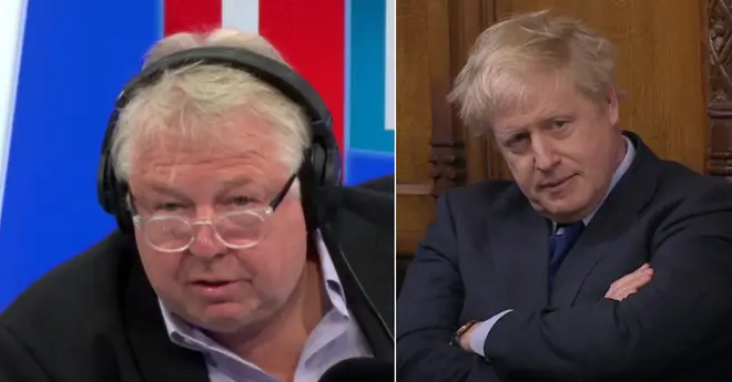 Nick Ferrari defended Boris Johnson over his private life