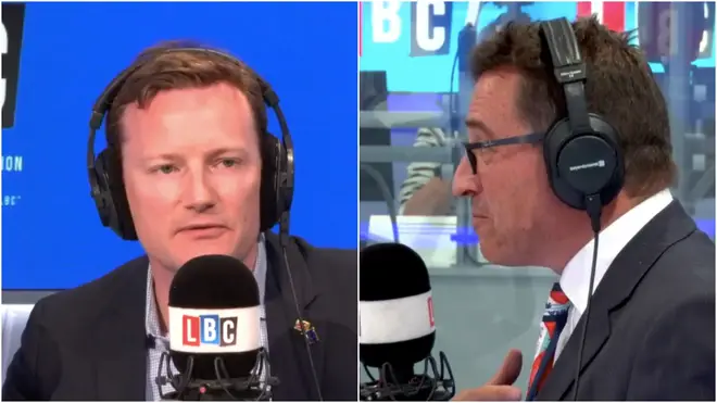 The Labour MEP and Brexit Party candidate went head to head during an EU election debate.