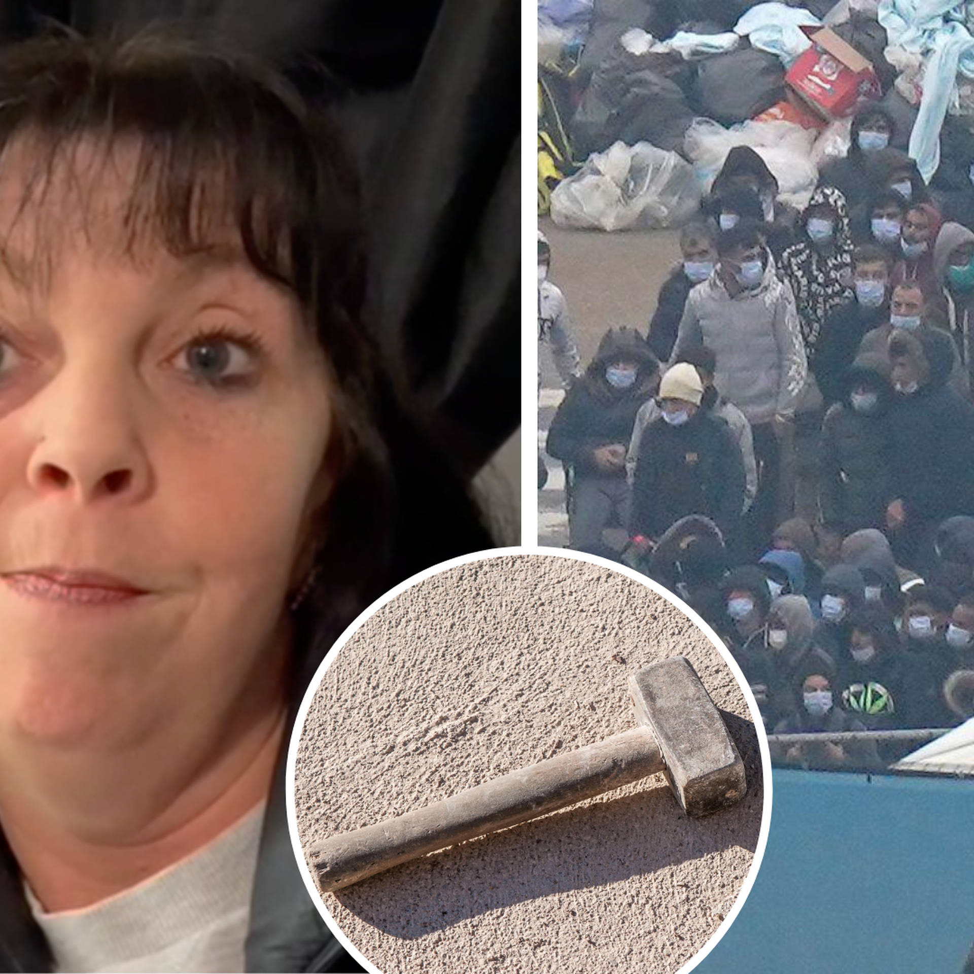 I sleep with a sledgehammer next to my bed after a migrant tried ...