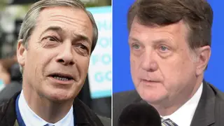 Gerard Batten tells LBC he is not jealous of Nigel Farage