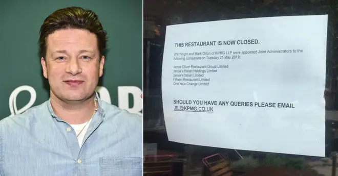 Jamie Oliver's restaurants have gone into administration