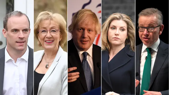 The Conservative leadership candidates