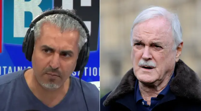 Maajid was discussing John Cleese's controversial comments
