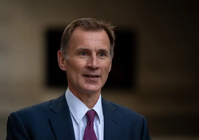 Jeremy Hunt unveiled a £55 billion programme of tax rises and spending cuts