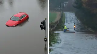 Flooding has broken out across north east Scotland