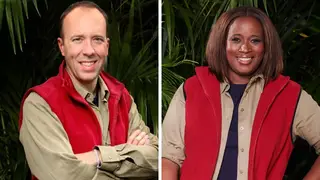 Matt Hancock survived the first eviction on I'm A Celebrity