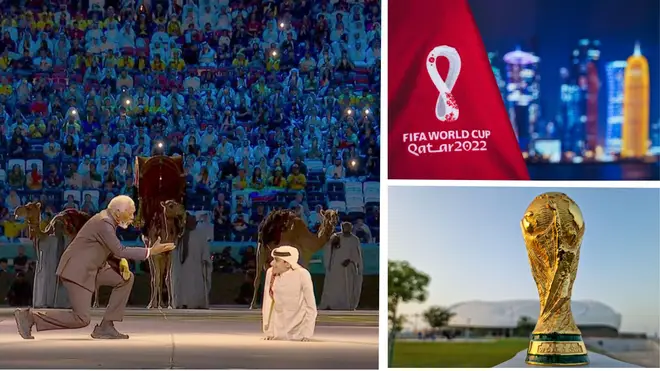The World Cup in Qatar has opened with appearances from disgraced actor Morgan Freeman, singer Nicki Minaj and pop superstars BTS