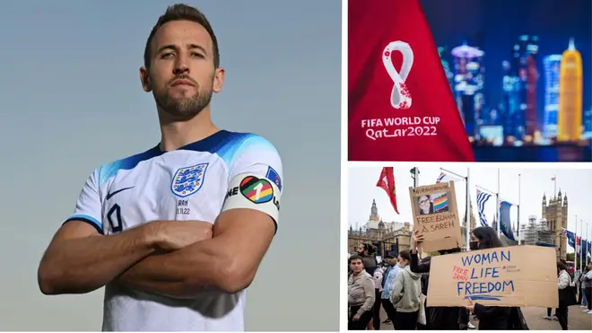 England skipper Harry Kane could miss England's final group game after FIFA threaten to card captains defying armband law