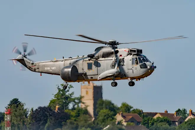 Three sea king helicopters are being sent from the UK to Ukraine