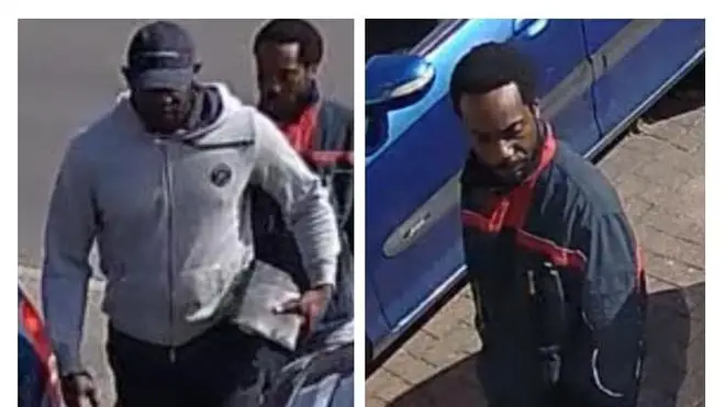 Police want to trace two men following the stun gun shooting in Stanmore.