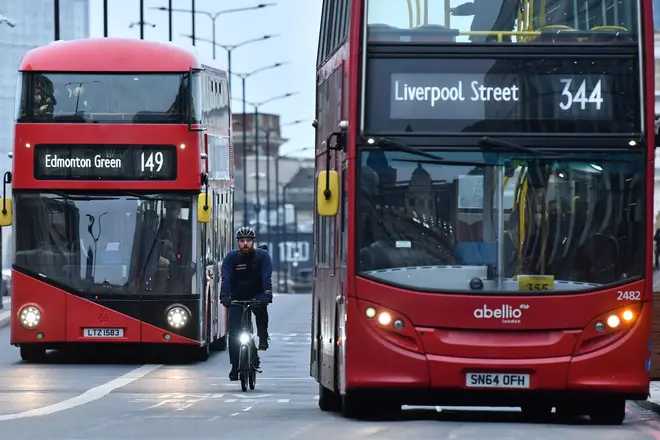Bus routes were set to be cut as part of a TfL savings programme