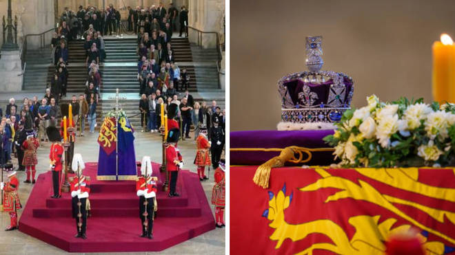 Some 250,000 people saw the Queen lying in state