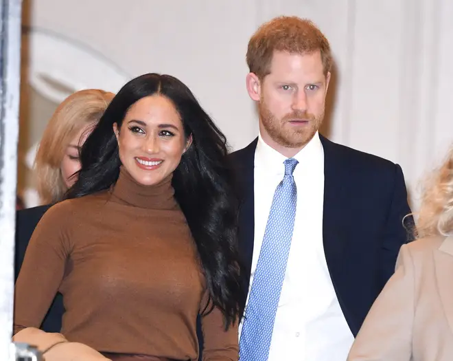 Harry and Meghan who are preparing to release their Netflix documentary next week