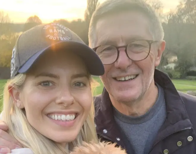 Mollie shared the sad news that her father had died in an update to fans on Instagram