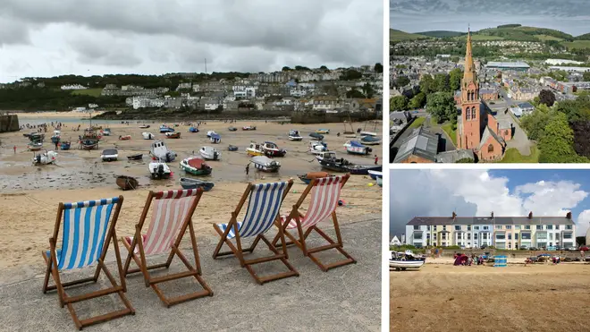 The Cornish seaside town of St Ives is named by Rightmove as the happiest place to live in Britain