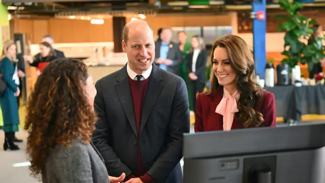 William and Kate visited a lab as part of the Earthshot climate initiative