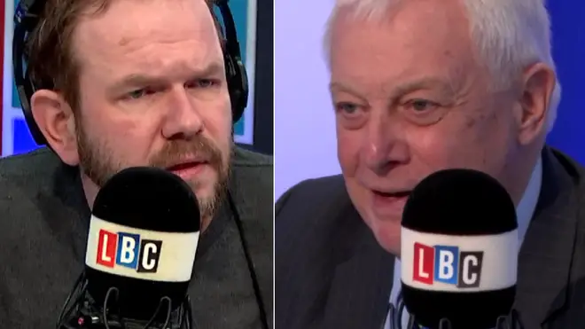 James O'Brien with Lord Patten
