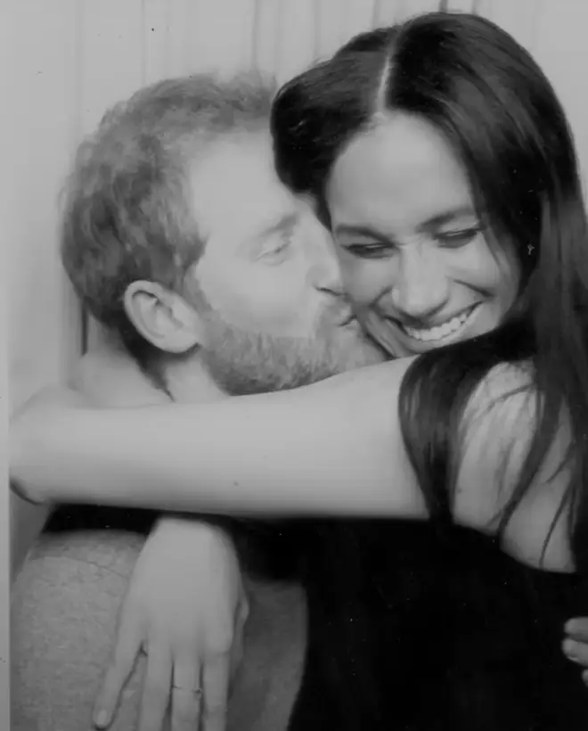 Unseen moments between Harry and Meghan