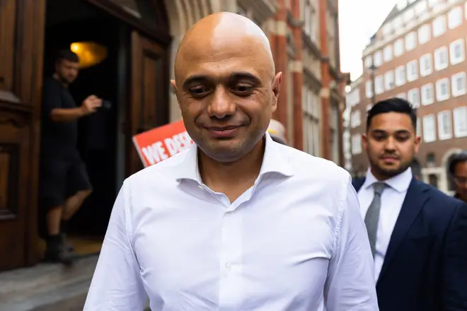 Sajid Javid who has announced he is stepping down at the next election