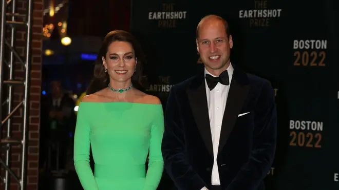 The Prince and Princess of Wales attend the second annual Earthshot Prize Awards Ceremony at the MGM Music Hall