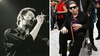 The Pogues singer, Shane MacGowan, has been admitted to hospital