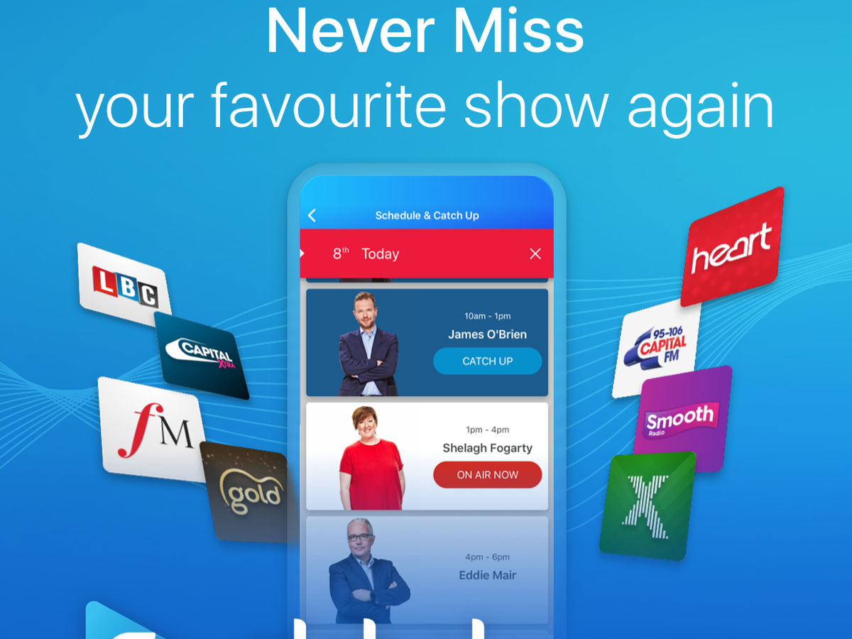 Abolladura apetito línea Global Player App: Never Miss Your Favourite Show Again - LBC