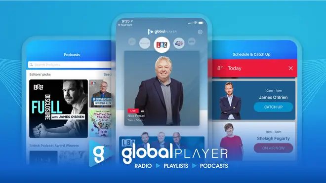Global Player on App Store and Google Play