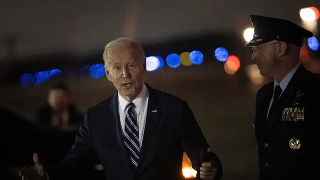 Joe Biden's party has taken control of the US Senate