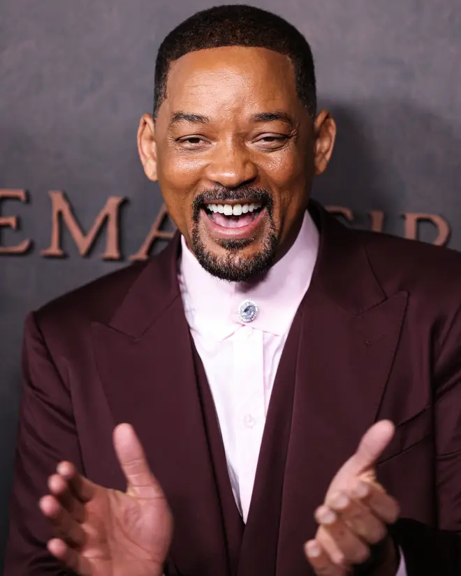 Will Smith laughs
