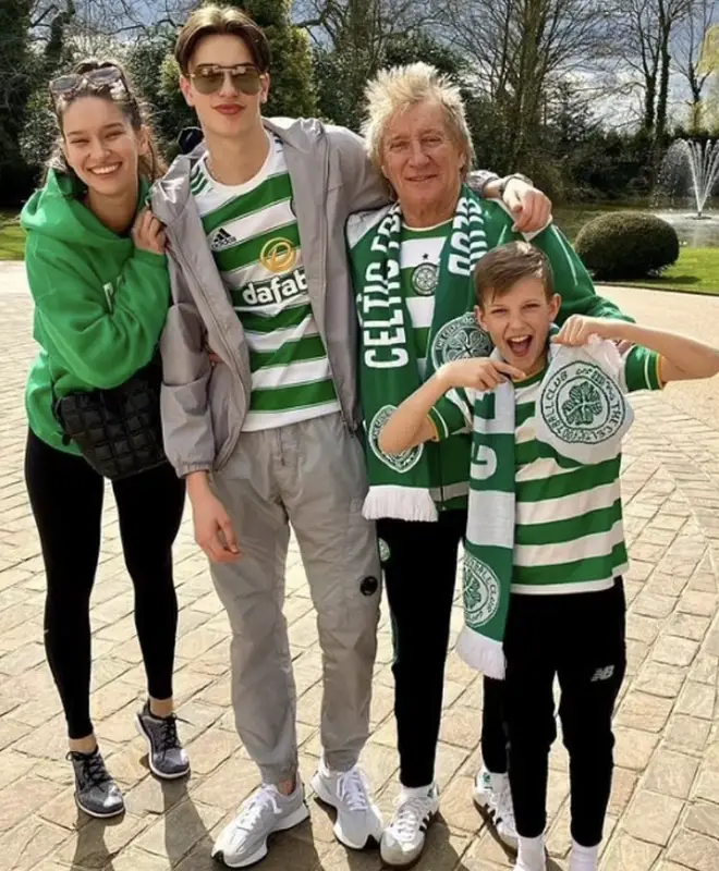Rod Stewart has revealed his son Aiden, 11, was rushed to hospital in an ambulance with a suspected heart attack after collapsing at football match