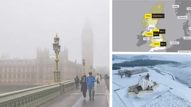 Major incident declared as Brits told to prepare for -10C