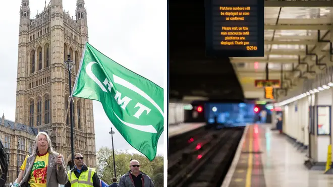 The RMT claim the government have 'torpedoed' the conventions of dispute resolution