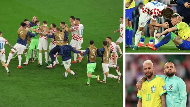 Brazil have been knocked out of the World Cup at the quarter final stage by 2018 runners-up Croatia.