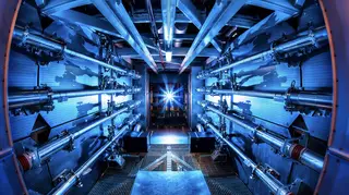 A major step forward in the search for fusion power was announced today