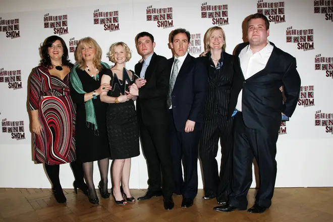 Alison Steadman with fellow Gavin and Stacey stars