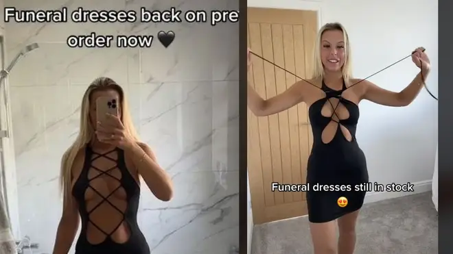"Inappropriate" funeral dress