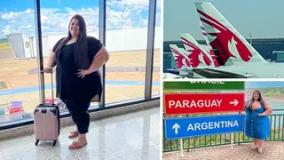 The Instagram influencer and plus-sized model accused the airline of denying her the right to board because she was "fat".