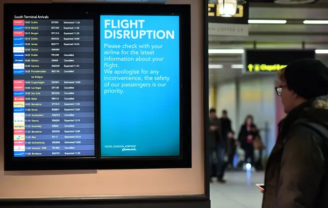 Some flights are likely to be disrupted by the strikes
