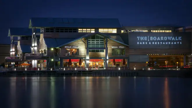 The decked leisure area at Lakeside has closed, its owners said